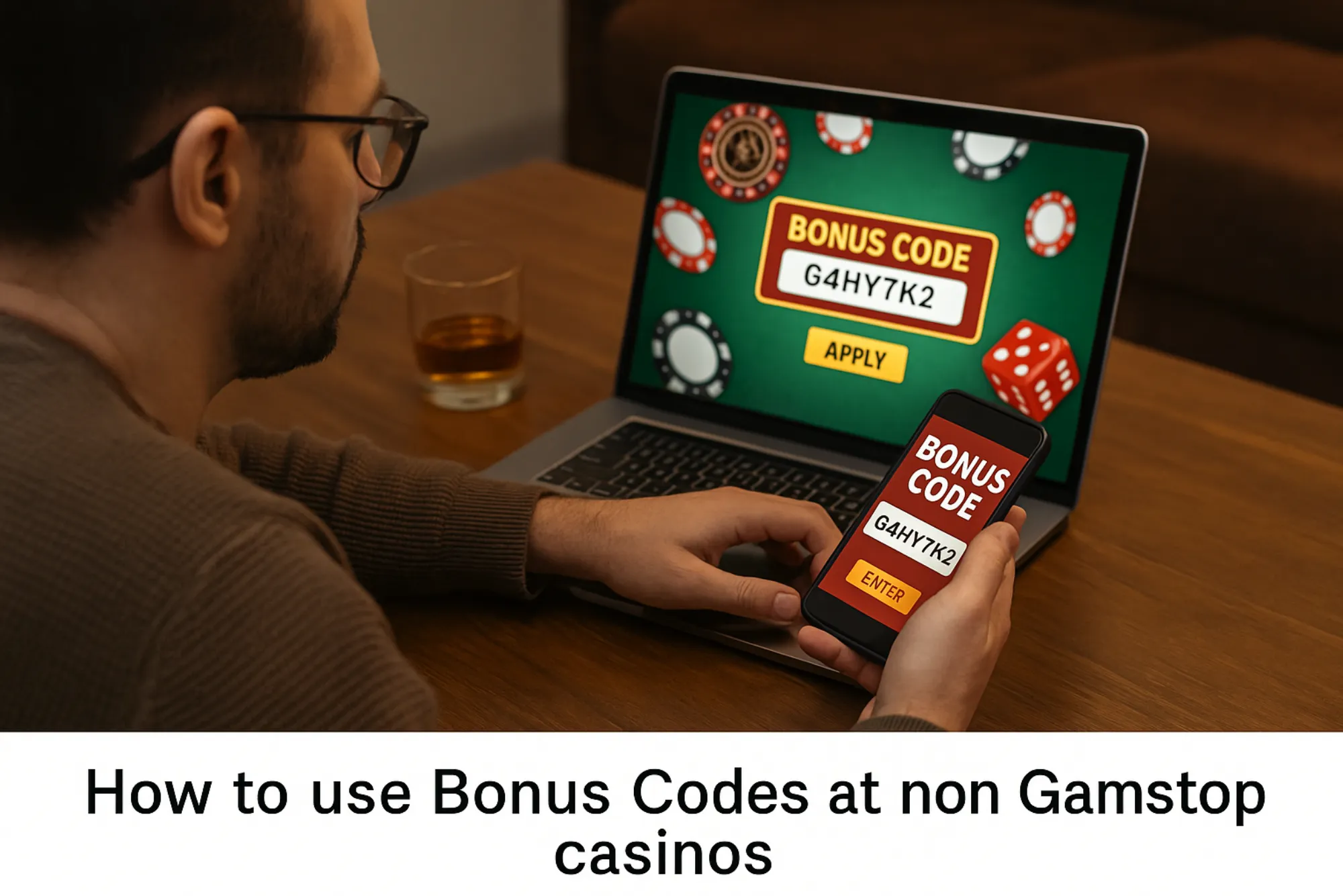 How to Use Bonus Codes at non Gamstop Casinos