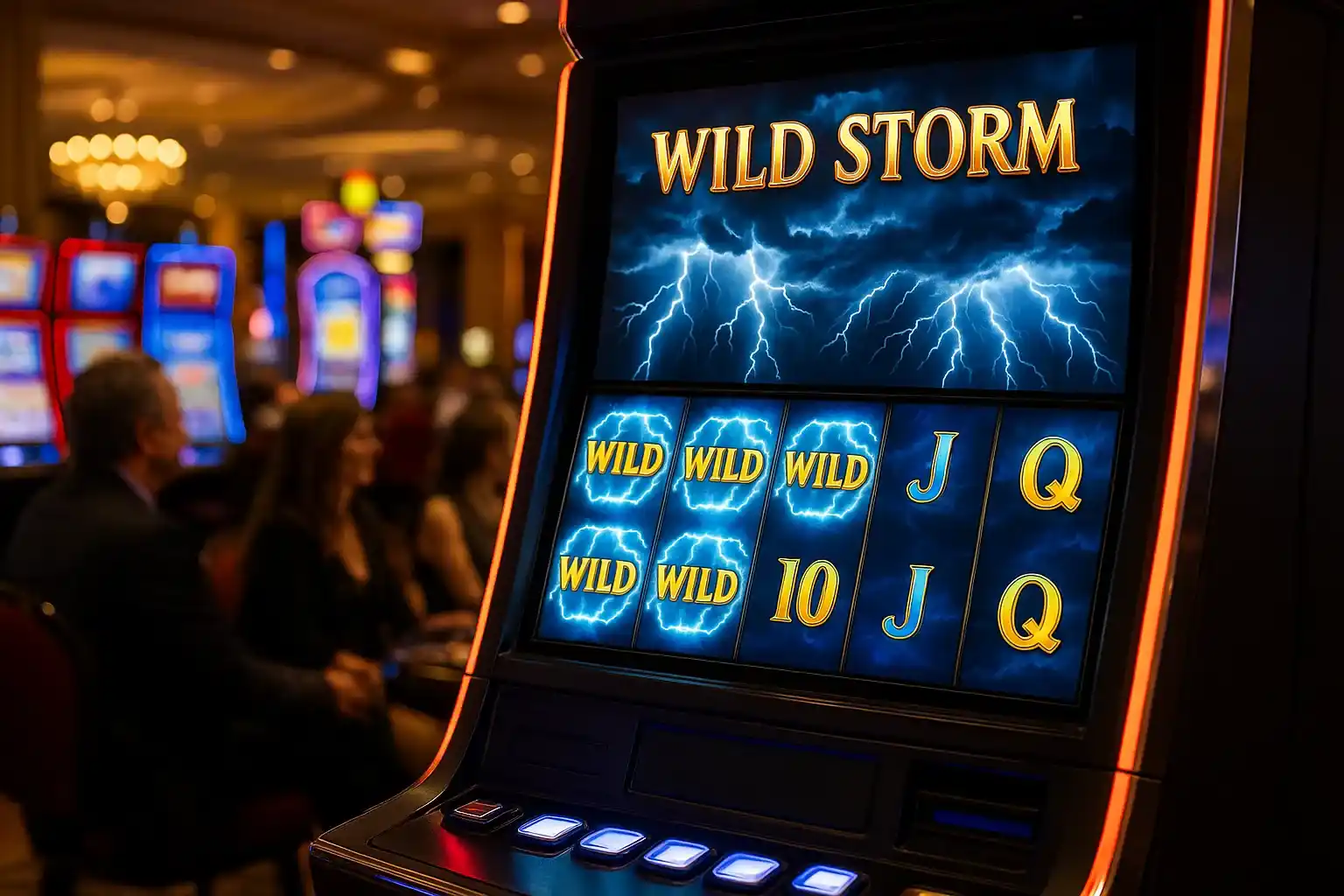 What is the Wild Storm Feature in Slot Mechanics