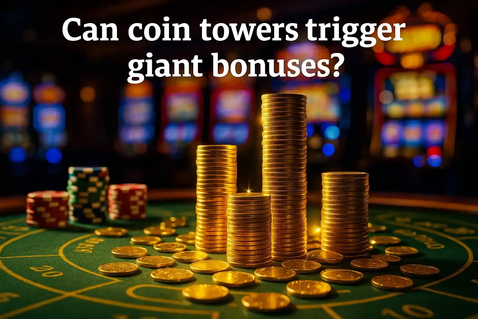 Can coin towers trigger giant bonuses