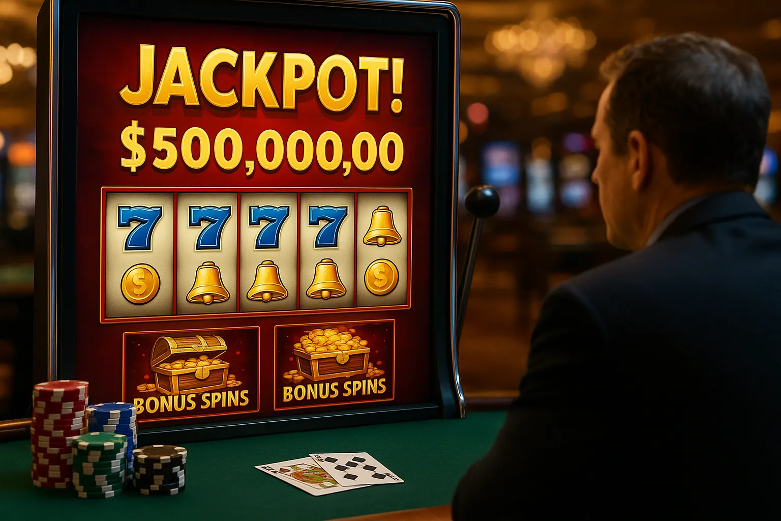 Can you win both jackpots and bonus spins