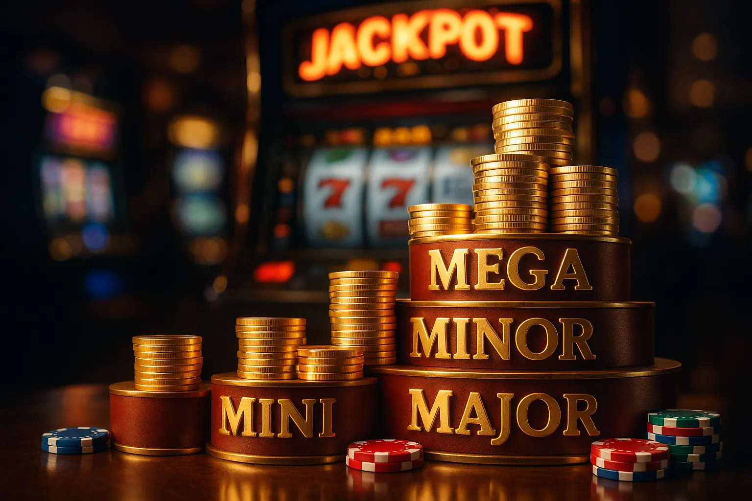 What’s the meaning of jackpot levels