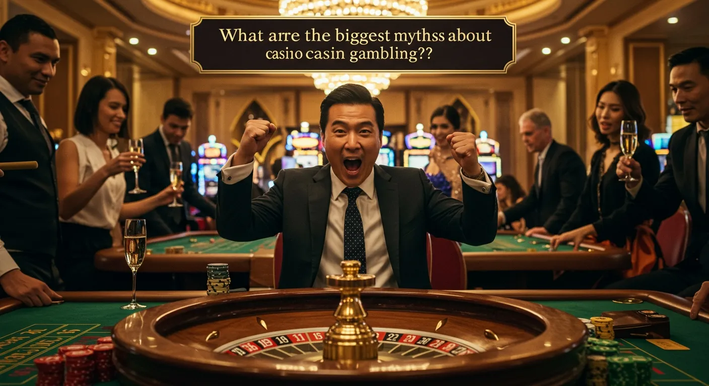 What Are the Biggest Myths About Casino Gambling?