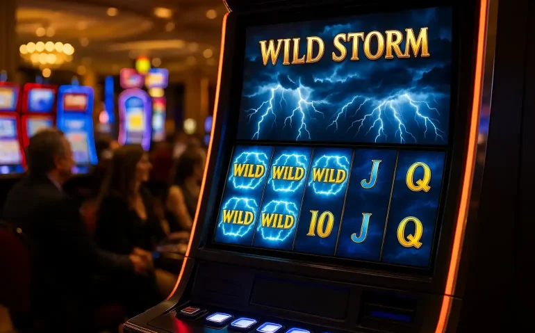 What is the Wild Storm Feature in Slot Mechanics