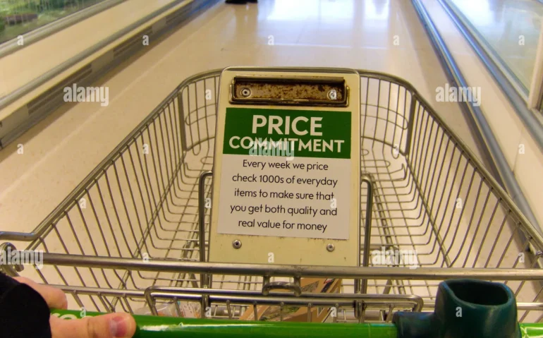 trolley supermarket prices